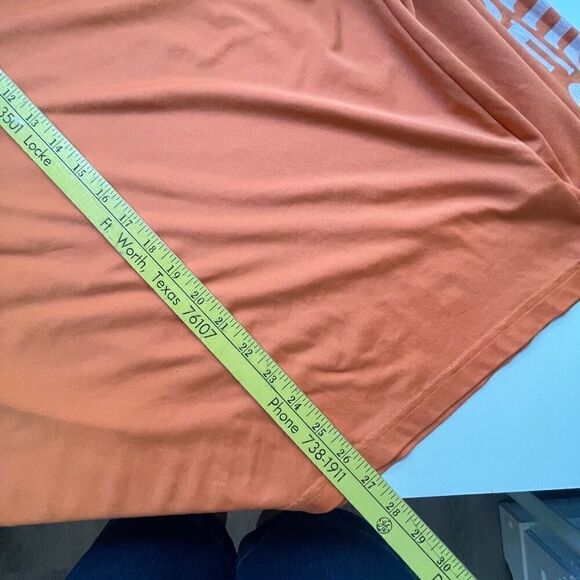 Columbia Omni-Shade PFG Raglan Sleeve Terminal Tackle Tee Orange Small - Picture 8 of 9